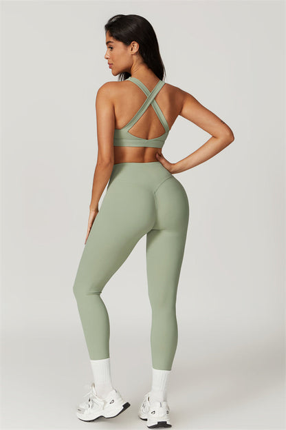 The Eloise Sports Bra Leggings 2-Piece Set Fitglutes Activewear Gymwear Sportswear & Workout Clothes