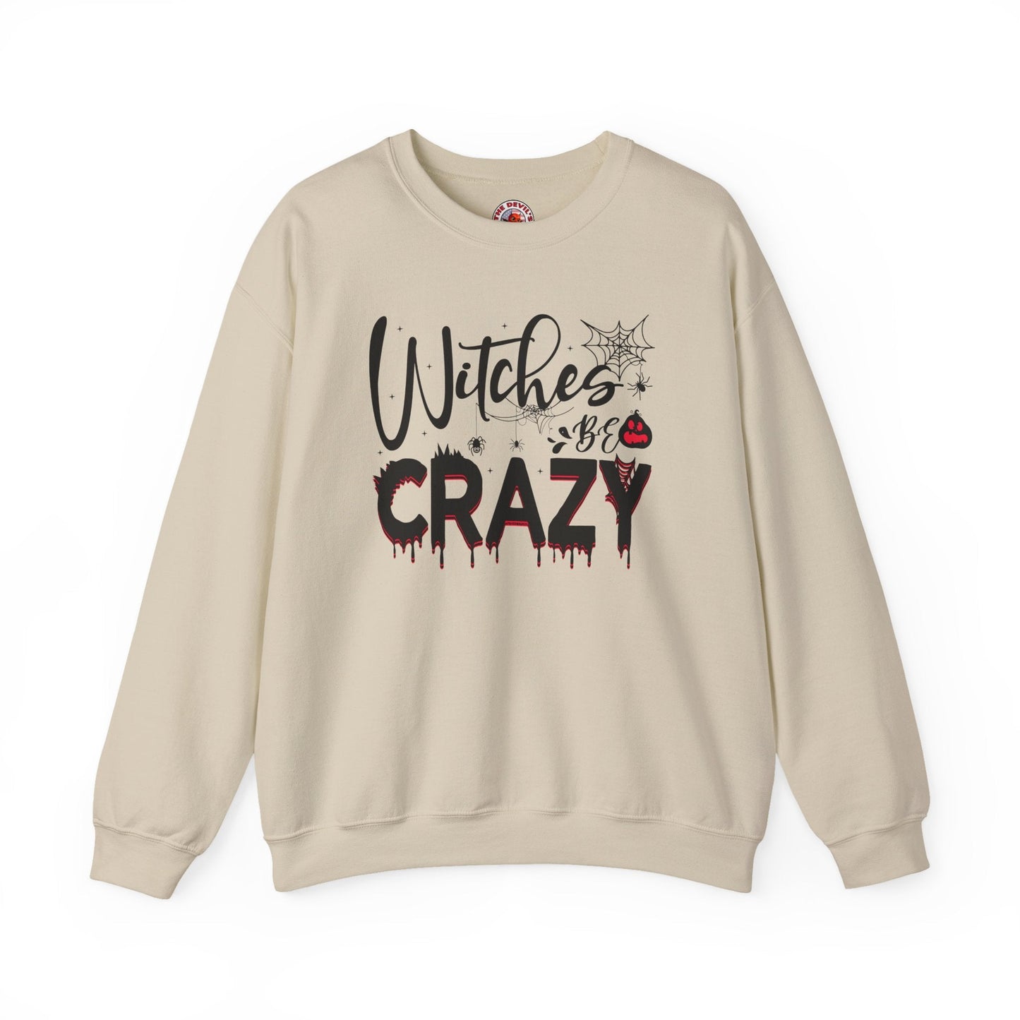 Witches Be Crazy Crewneck Sweatshirt The Devil's Pickle
