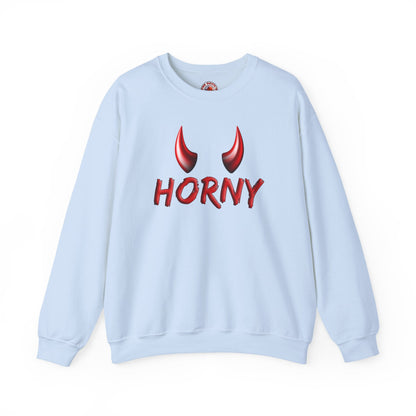 Horny Crewneck Sweatshirt The Devil's Pickle