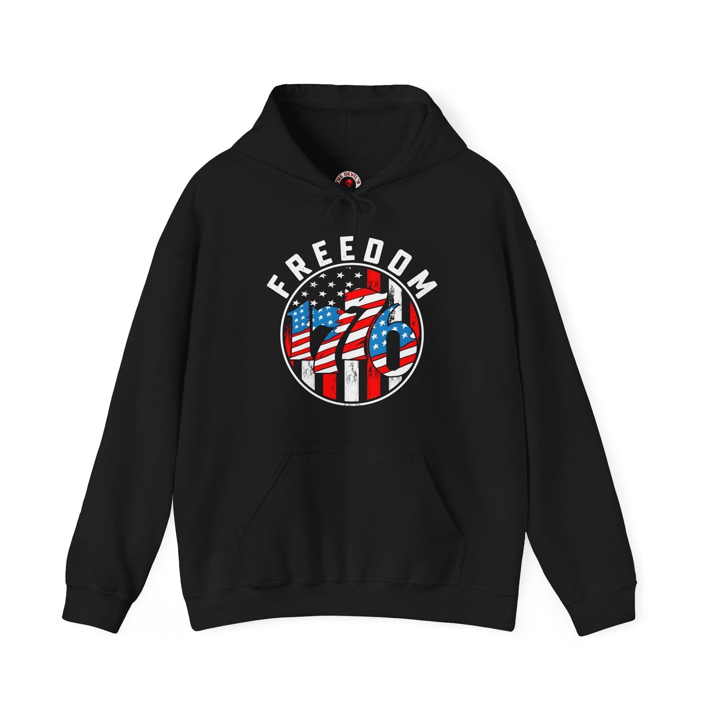 Freedom 1776 Hooded Sweatshirt The Devil's Pickle