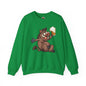 Beer Drinking Boar Crewneck Sweatshirt The Devil's Pickle