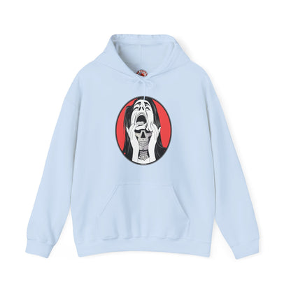 Skull Woman Hooded Sweatshirt The Devil's Pickle