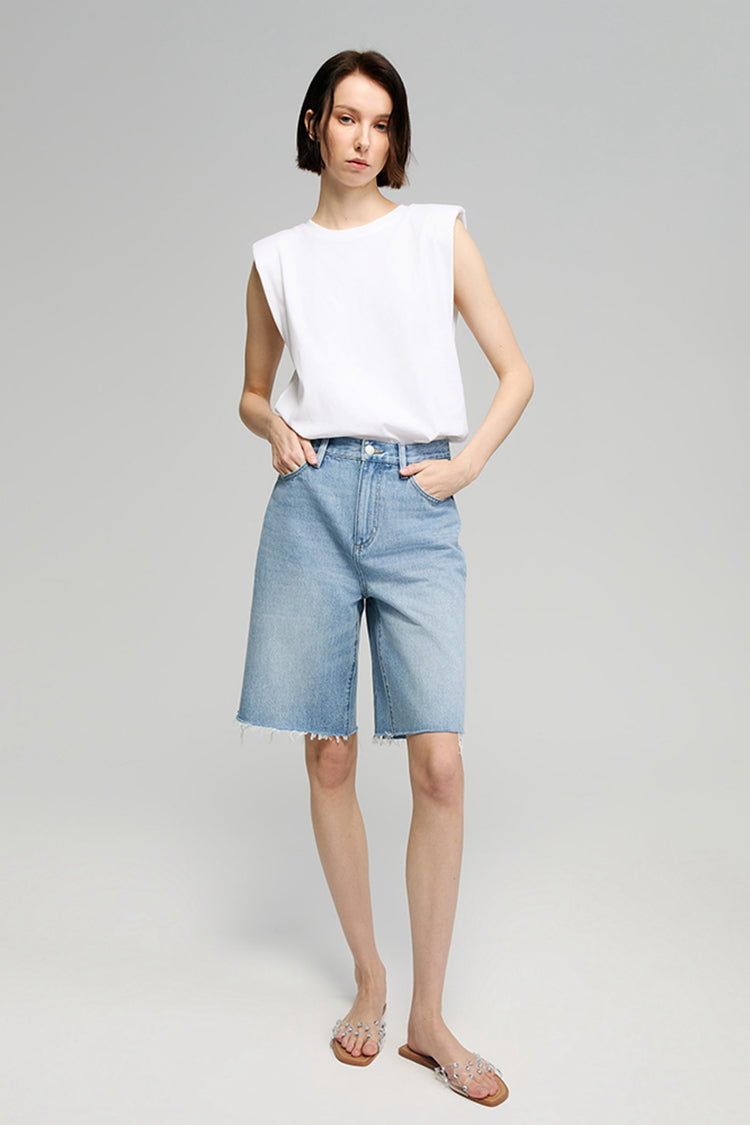 Coastal Breeze 90's Bermuda Shorts HJ807 Hey Joanie