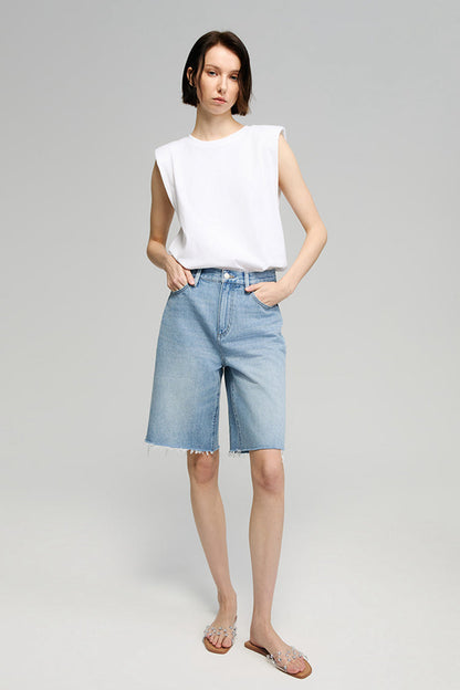 Coastal Breeze 90's Bermuda Shorts HJ807 Hey Joanie