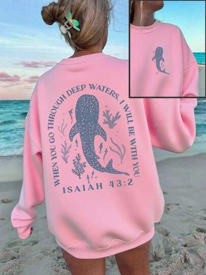 Women's Cute Kitten Graphic Sweatshirt FitiqueFit