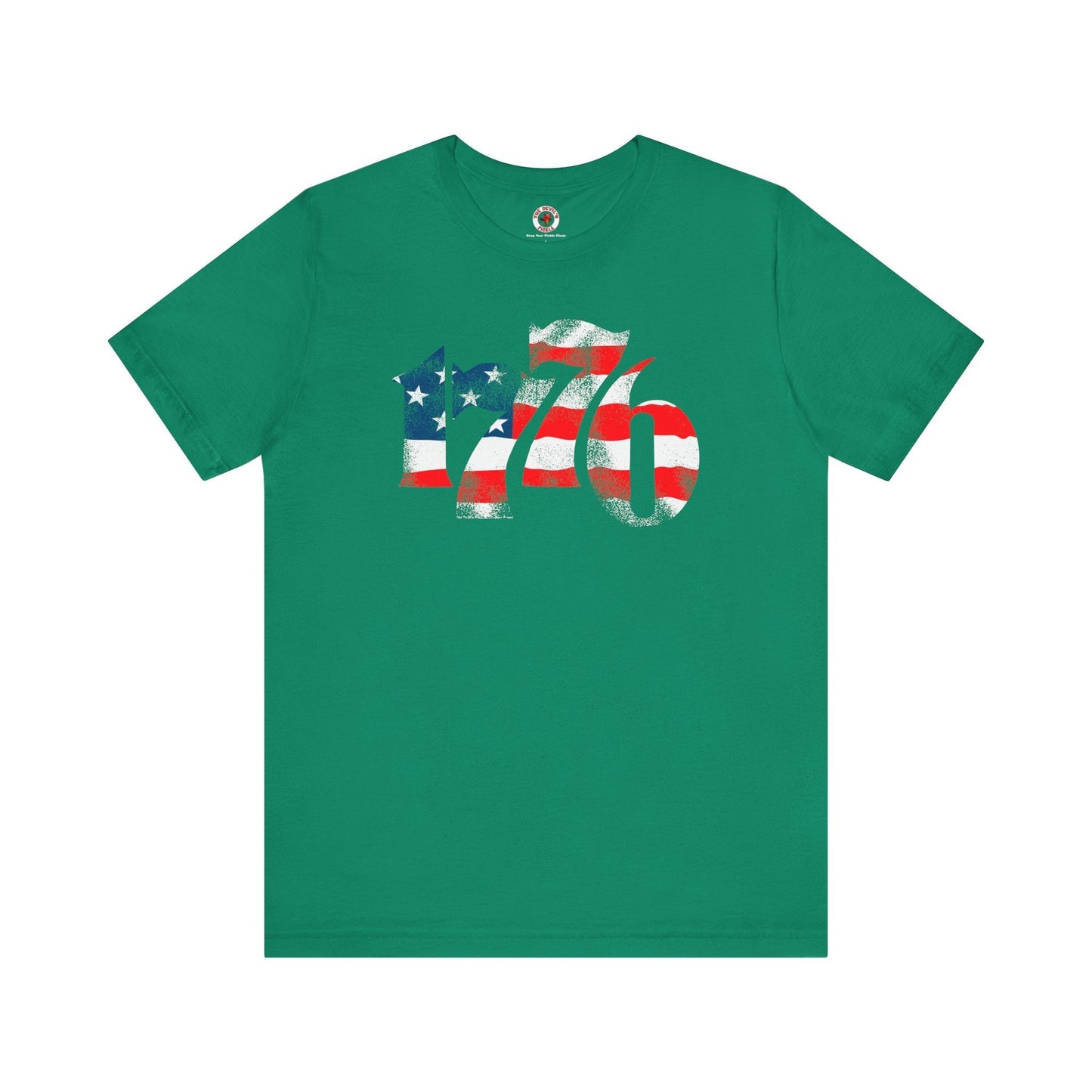1776 American Flag T-Shirt The Devil's Pickle