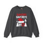 Santa's Favorite Ho Crewneck Sweatshirt The Devil's Pickle