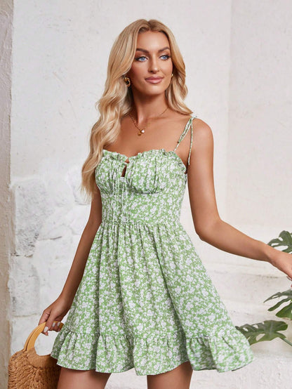 Women’s Spaghetti Strap Summer Dress FitiqueFit