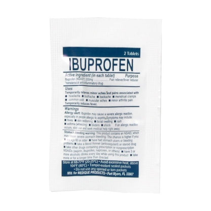 Ibuprofen, 100/box quakekits.com