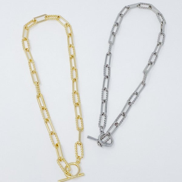 Toggle Chain Link Necklace Shop Style & More | Fresh Looks, Everyday Deals & Free Shipping