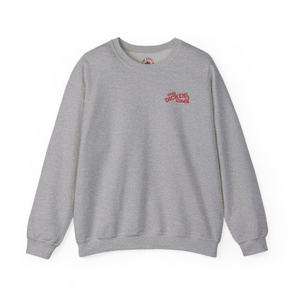 Hard Dickens Cider Front/Back Crewneck Sweatshirt The Devil's Pickle