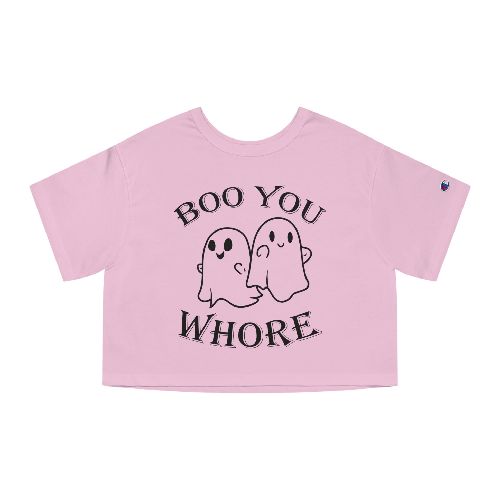 Boo You Whore Cropped T-Shirt The Devil's Pickle