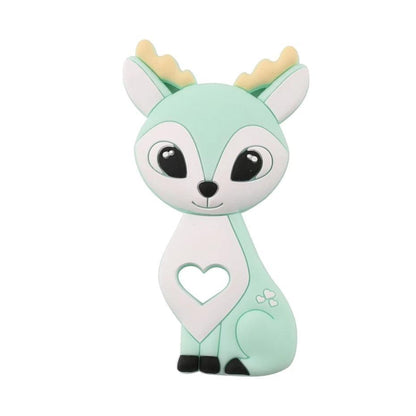 Baby Teether Silicone Rabbit Food Grade Bunny Teether Nursing Teething  Accessories Silicone Animal Teether For Kids and Baby Stevvex