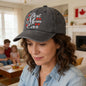 Best Mom Ever Adjustable Embroidered Wash Cotton Cap FitiqueFit