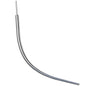 Stainless Steel Curved Insertion Tool, Threadless Insertion Pin Taper BodyCandy