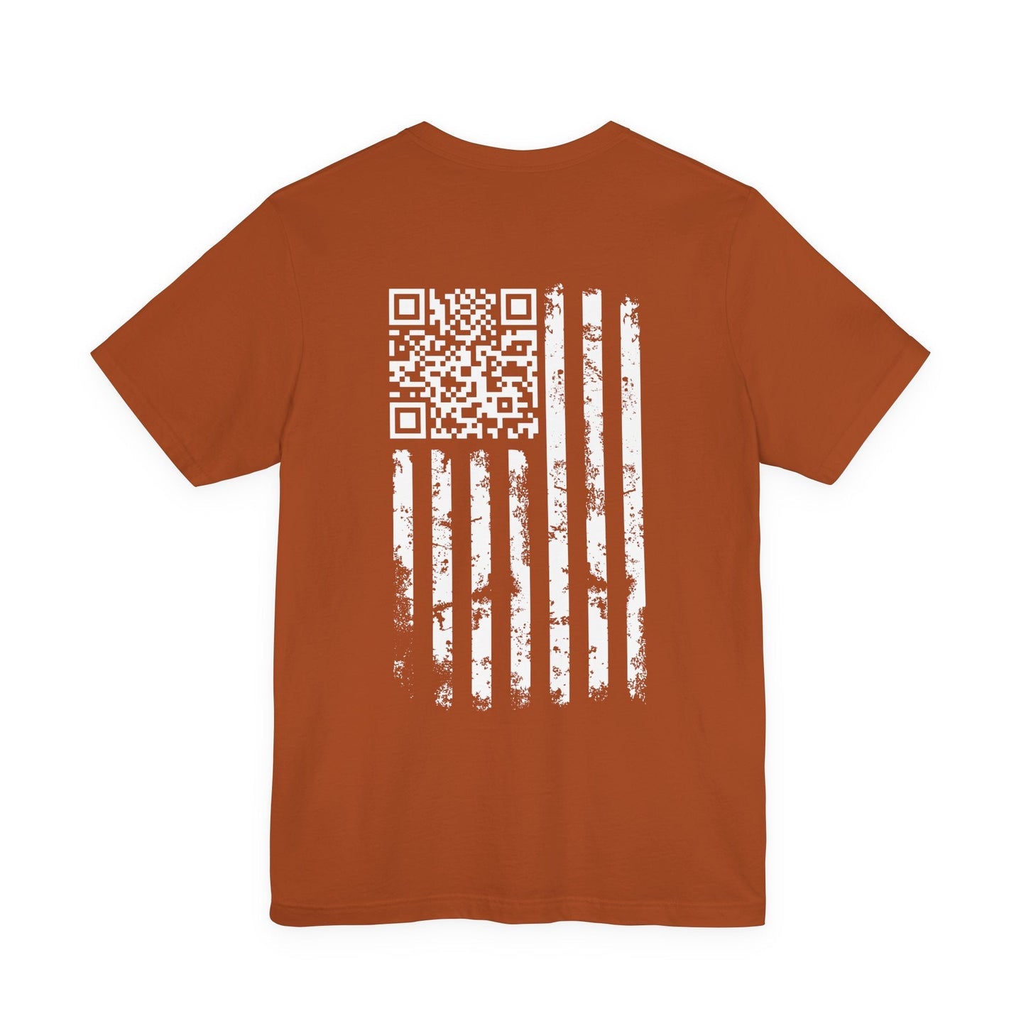 American Flag QR Code T-Shirt The Devil's Pickle