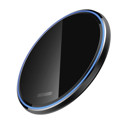 10W Qi Wireless Charger For iPhone X/XS Max XR 8 Plus Mirror Wireless Charging Pad For Samsung S9 S10+ Note 9 8