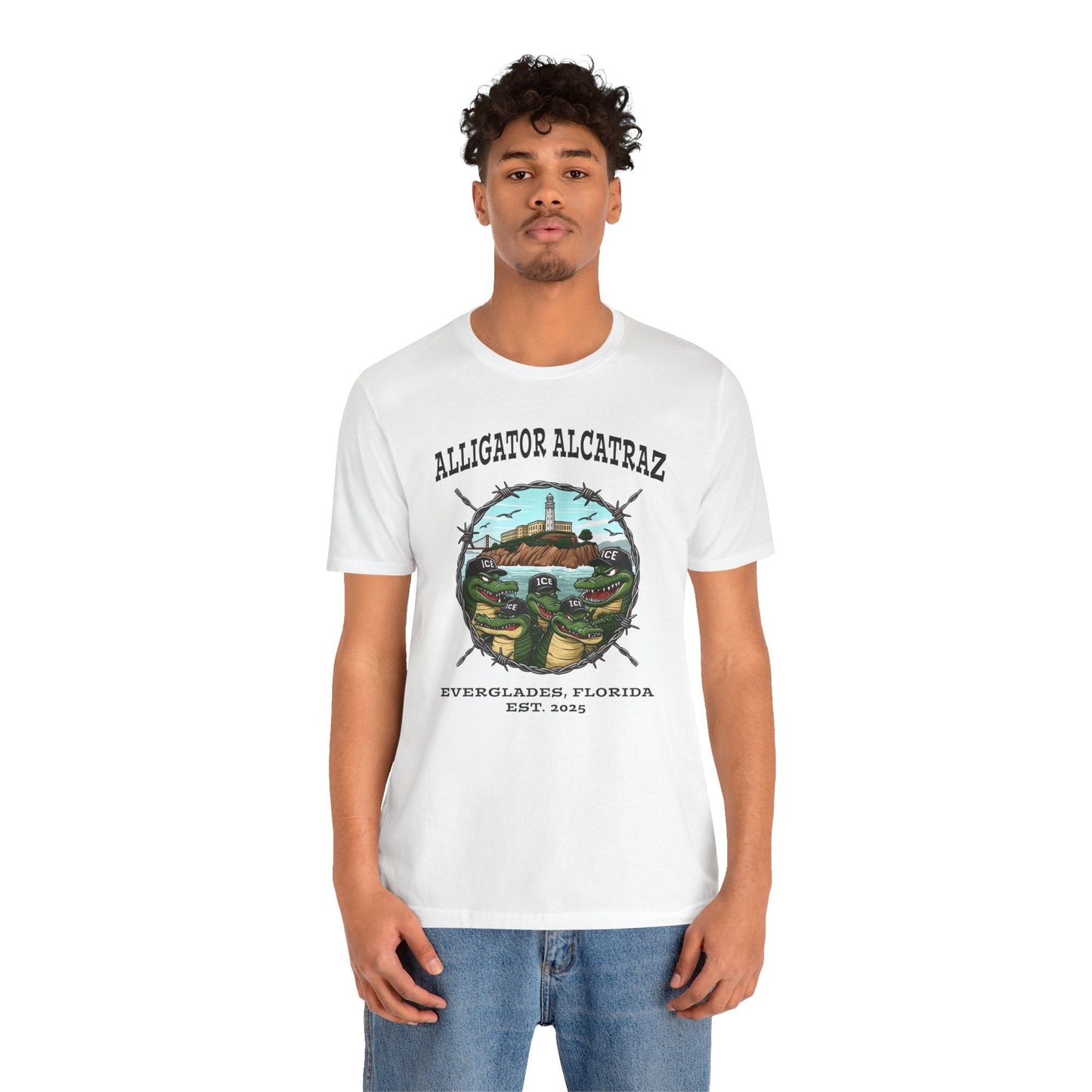 Alligator Alcatraz T-Shirt The Devil's Pickle