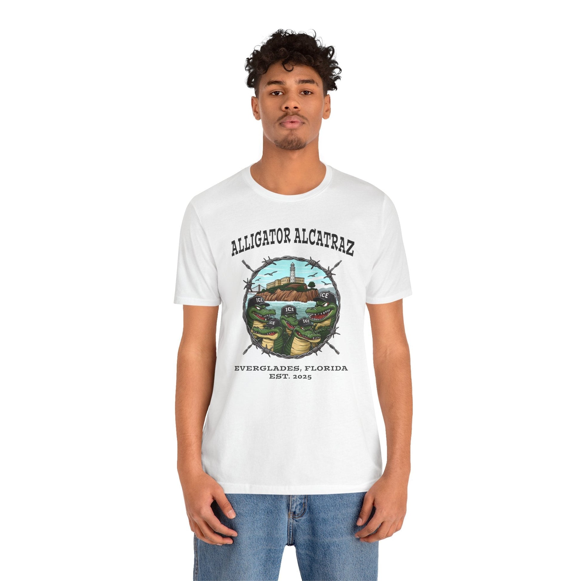 Alligator Alcatraz T-Shirt The Devil's Pickle