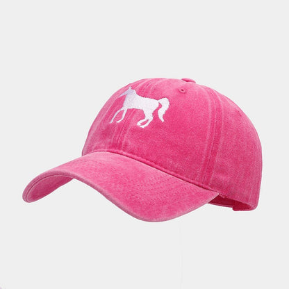 Horsing Around Distressed Cowgirl Baseball Cap Country in My Heart