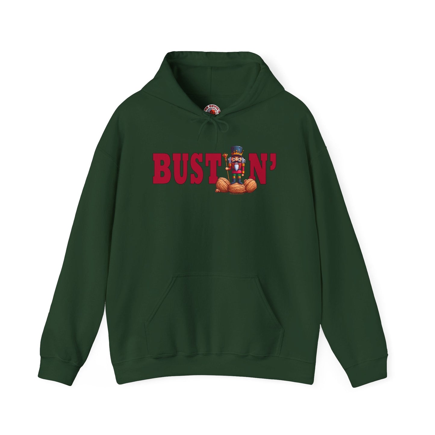 Bustin' Nuts Hooded Sweatshirt The Devil's Pickle