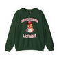 Tariffed Your Mom Last Night Crewneck Sweatshirt The Devil's Pickle