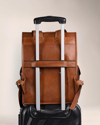 Vintage Leather Backpack Rucksack Classy Leather Bags