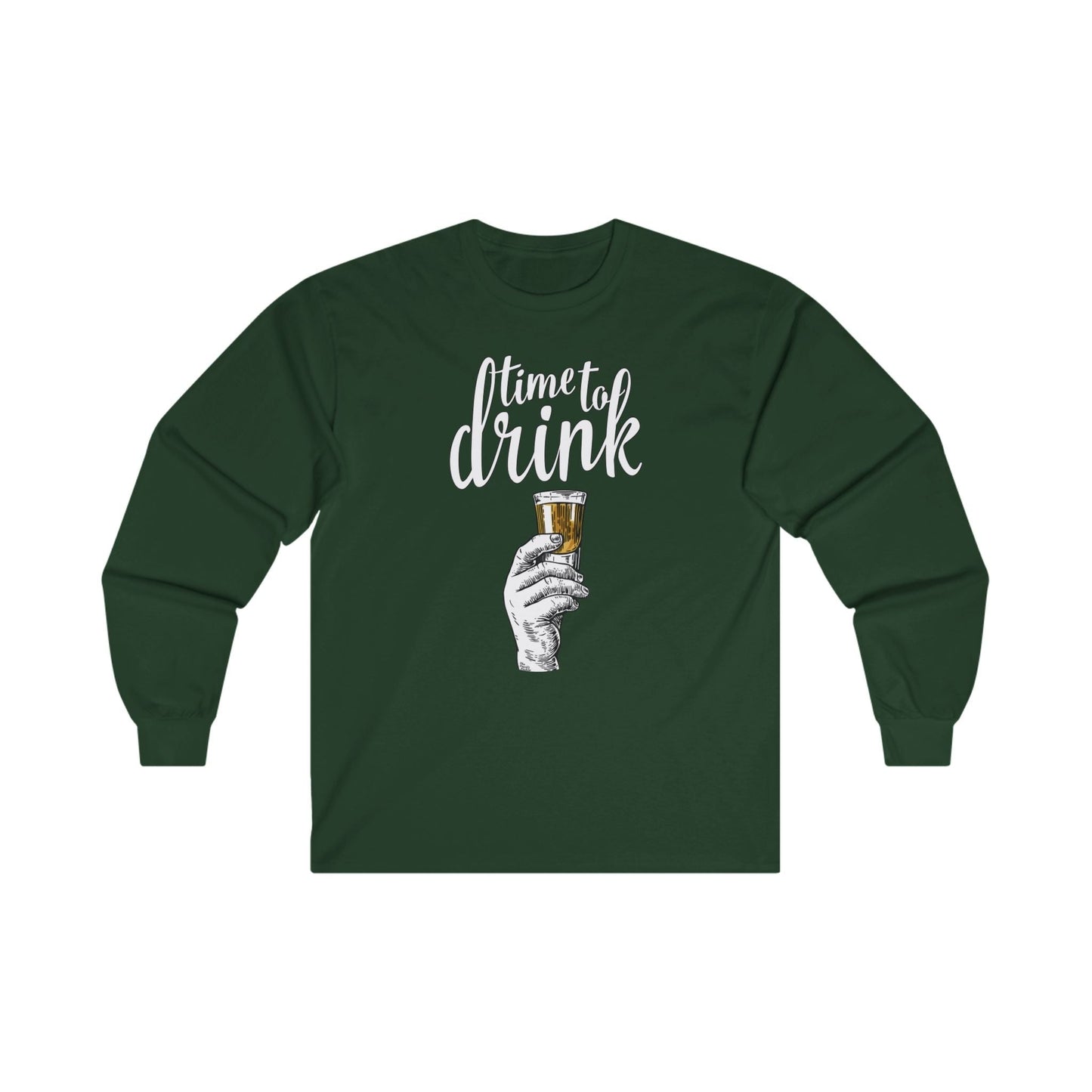 Time To Drink Long Sleeve Tee The Devil's Pickle