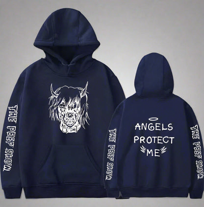 Angel and Devil Hoodie – Unisex Couple Graphic Pullover Sweatshirt FitiqueFit