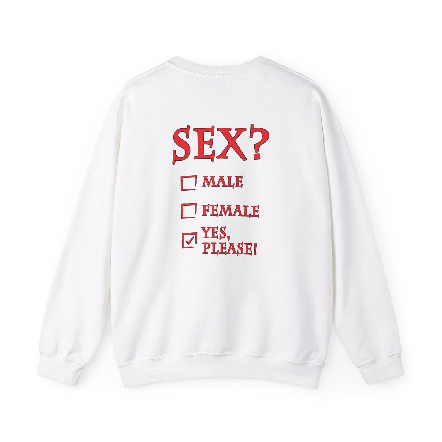 Sex? Yes, Please Crewneck Sweatshirt The Devil's Pickle