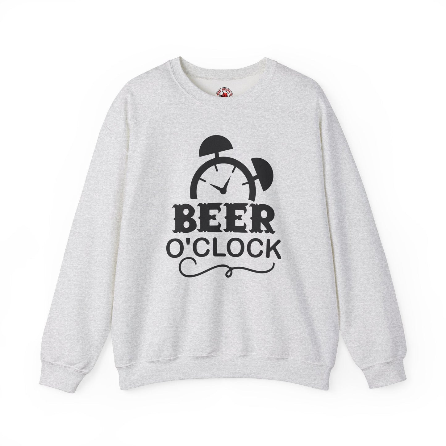 Beer O'clock Crewneck Sweatshirt The Devil's Pickle