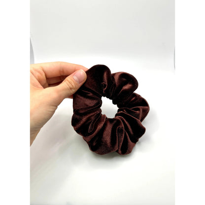 Mini Brown Velvet Scrunchie Enchanted Scrunch