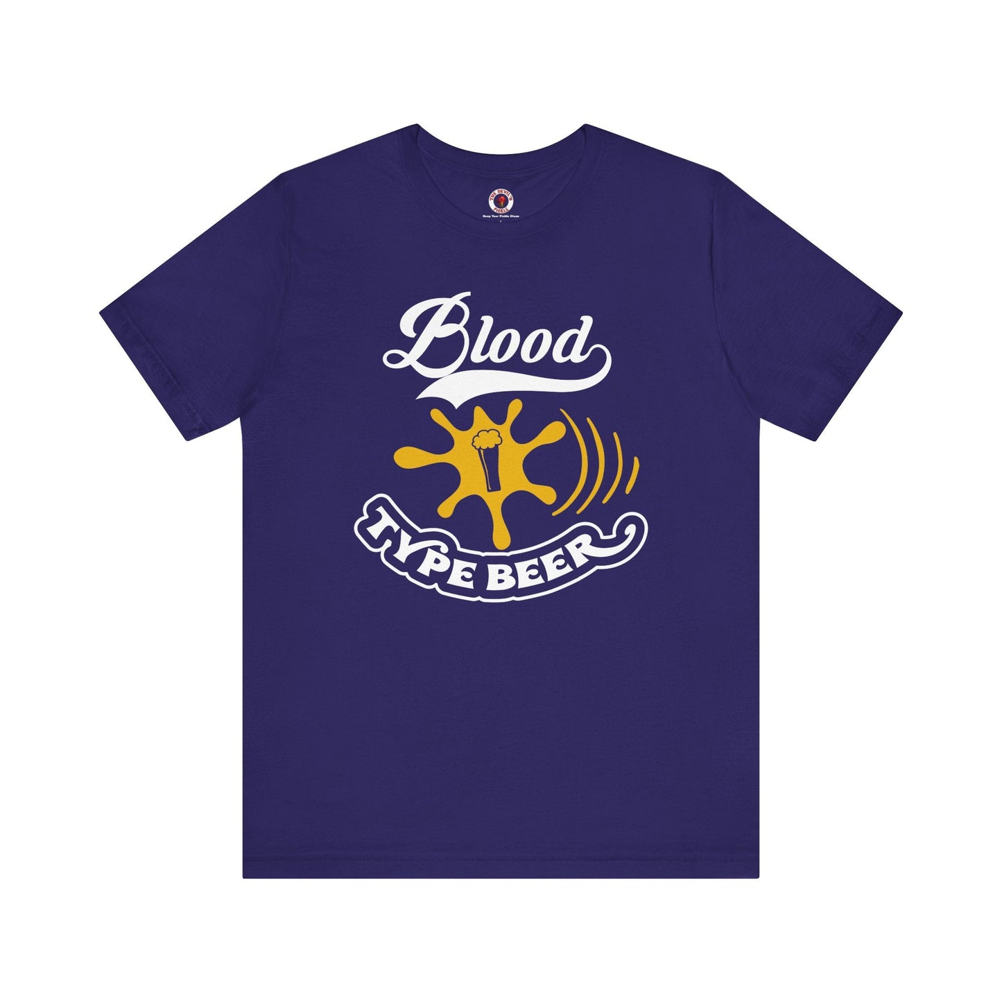 Blood Type Beer T-Shirt The Devil's Pickle
