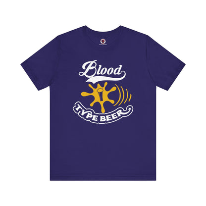 Blood Type Beer T-Shirt The Devil's Pickle