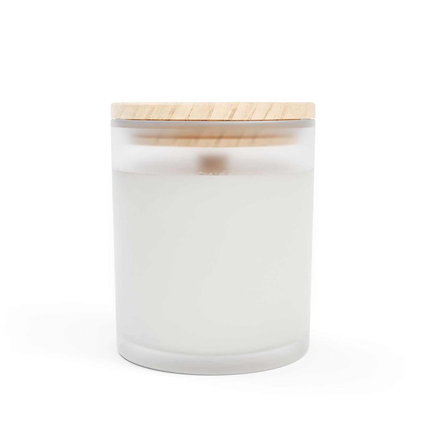 Frosted Glass Candle, 11oz Graysitive Grayceful LLC