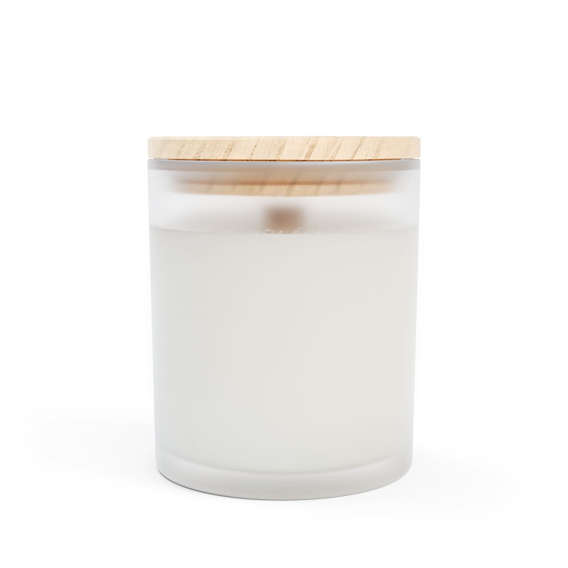 Frosted Glass Candle, 11oz Graysitive Grayceful LLC