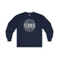 Handcrafted and Always Cold Beer Long Sleeve Tee The Devil's Pickle