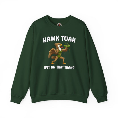 Hawk Tuah Crewneck Sweatshirt The Devil's Pickle