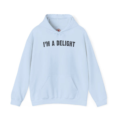 I'm A Delight Hooded Sweatshirt The Devil's Pickle