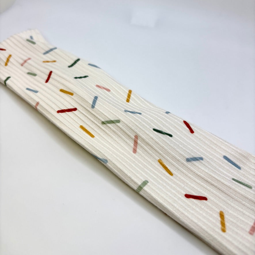 Sprinkles Ribbed Headband Enchanted Scrunch