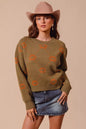 SO ME Pumpkin Rhombus Halloween Thanksgiving Sweater West2East Surf