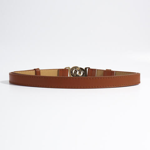 ElegantStyle Alloy Buckle PU Belt – Chic and Versatile Accessory See size chart under “more details” The Fashion Celestial