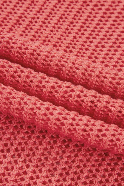 Solid Crochet Hollow-Out Sweater Shop Style & More | Fresh Looks, Everyday Deals & Free Shipping