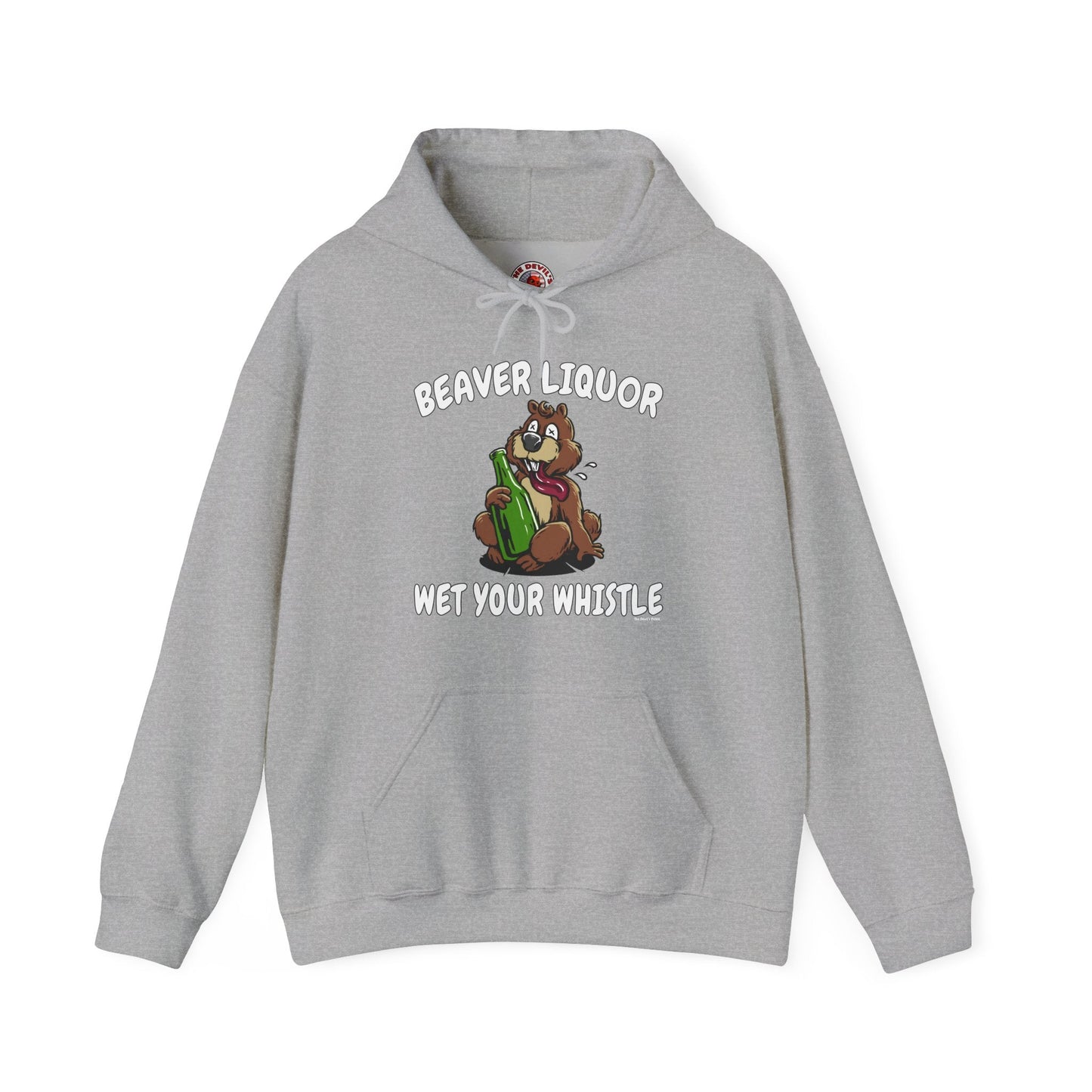 Beaver Liquor Hooded Sweatshirt The Devil's Pickle