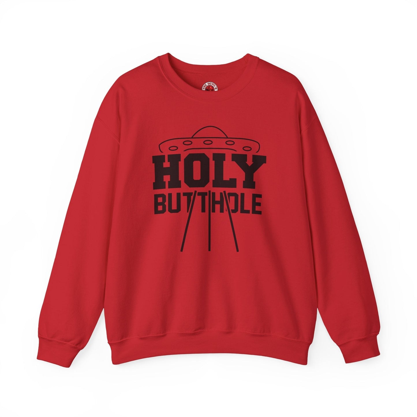 Holy Butthole Crewneck Sweatshirt The Devil's Pickle