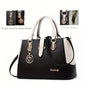 Fashionable Womens Letter Detail Shoulder Bag - Comfortable Double Handle, Spacious Purse for Work & Daily Use - Timeless Elegant Style NovaCart