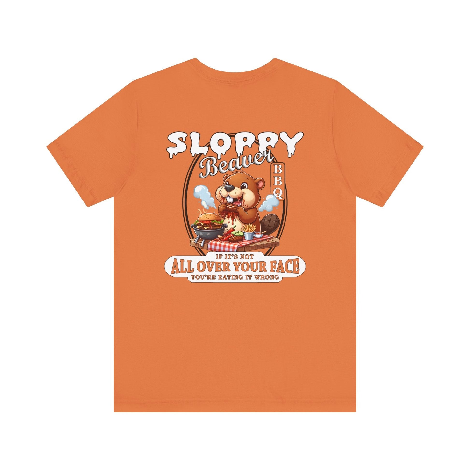 Sloppy Beaver BBQ Back T-Shirt The Devil's Pickle