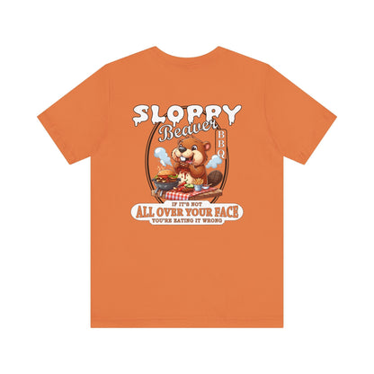 Sloppy Beaver BBQ Back T-Shirt The Devil's Pickle