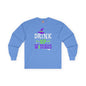 Drink Up Witches Long Sleeve Tee The Devil's Pickle