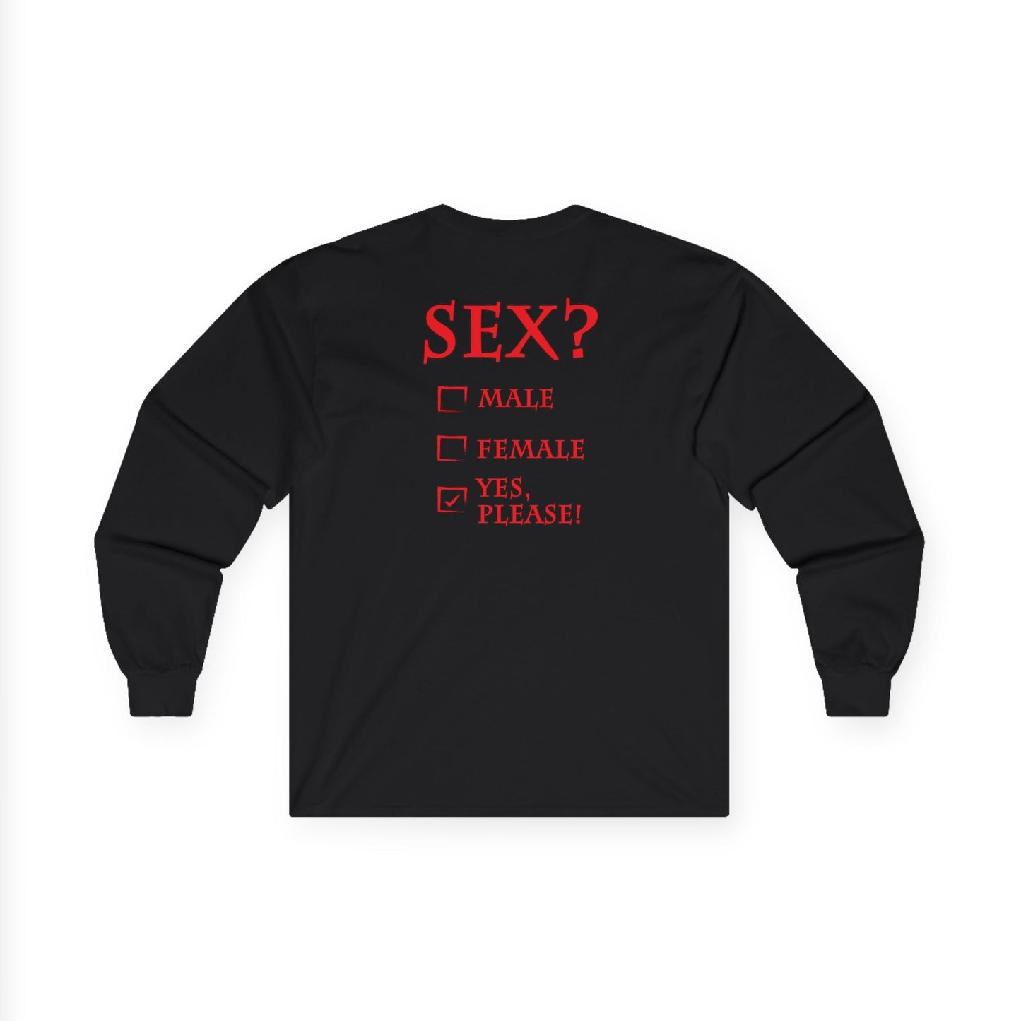 Sex? Yes, Please Long Sleeve Tee The Devil's Pickle